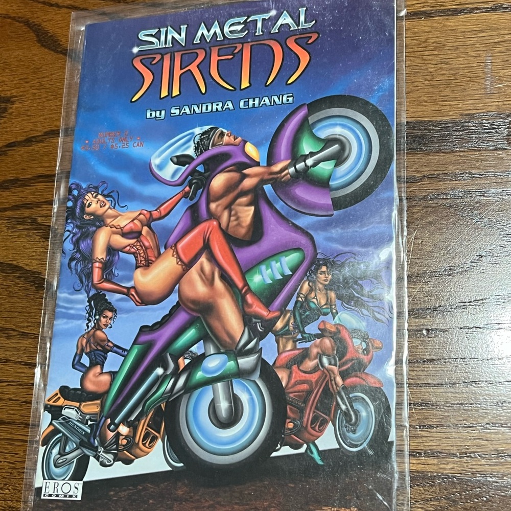 Sin Metal Sirens Comic By Sandra Chang Number 2 Eros Comix